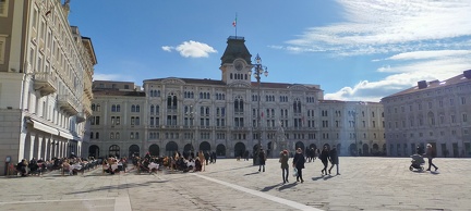 Piazza Unità in Trieste