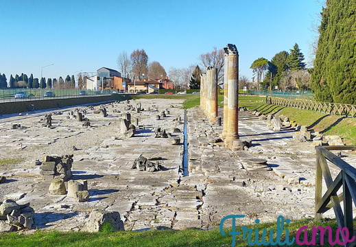 Aquileia city founded by the Romans in 181 BC.