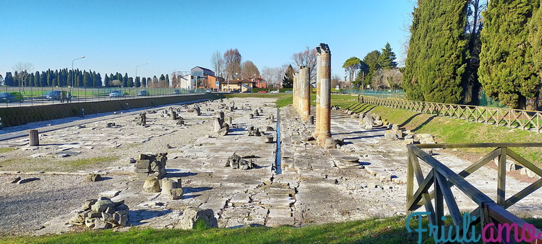 Aquileia city founded by the Romans in 181 BC.