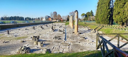 Aquileia city founded by the Romans in 181 BC.