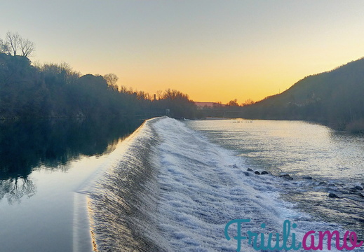 Isonzo river near Gorizia