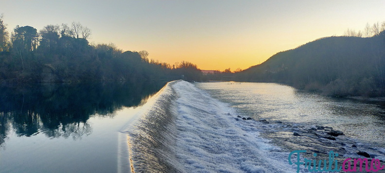 Isonzo river near Gorizia